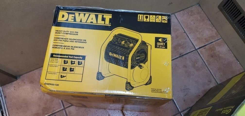 Brand New Dewalt Compressor