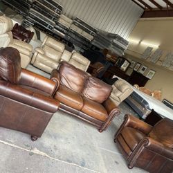 Leather Sofa Set Reclining Manual 🦖