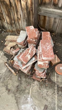 Red split bricks (60)
