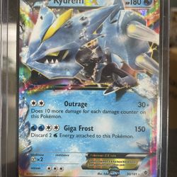 2013 Pokémon - Pokemon TCG Kyurem EX Ultra Rare Plasma Blast 30/101 Holo Foil  