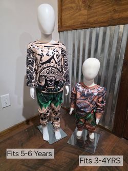 New 2piece Maui Kids Costume 12.00 Each