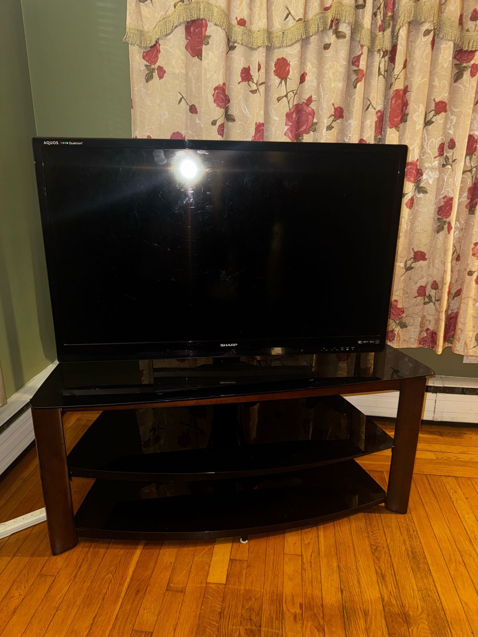 Sharp Tv With TV Stand