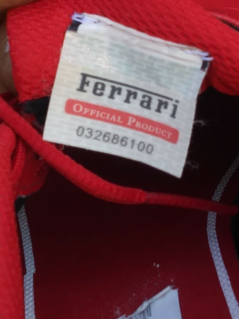 Red Ferrari/Puma Original Shoes