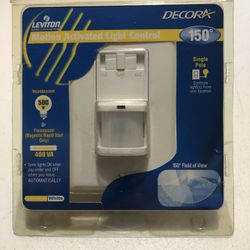 Leviton Motion Activated Light Control 