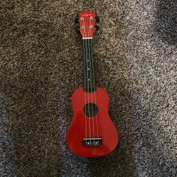 Red Ukulele 