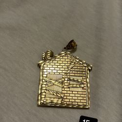 Solid Gold Pendant 