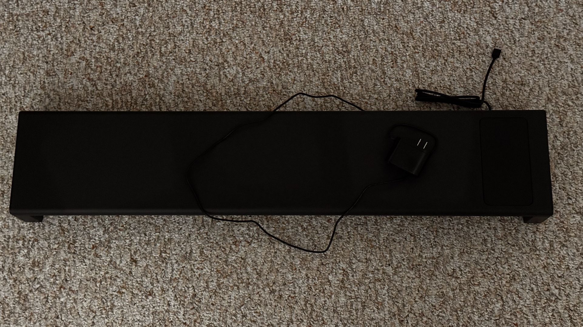 Dual Monitor Stand with Wireless Charger and 4 USB 3.0 Hub Ports