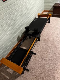 Stamina AeroPilates Reformer w/ Stand & Cardio Rebounder – Model 55-5516
