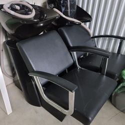 Salon Shampoo Bowl & Chair Kit