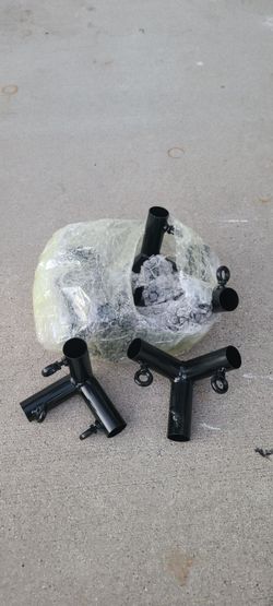 3-Way Pipe Connector, 4-Pack Heavy Duty