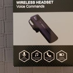 Wireless Headset Voice Command