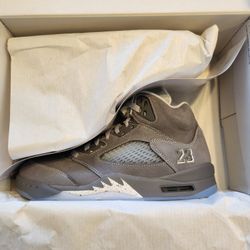 Jordan 5 Wolf Grey Size 8
