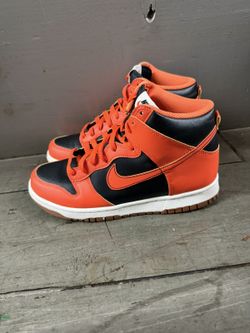Nike Dunk High "Safety Orange"/Black (DB2179-004) - Youth US7