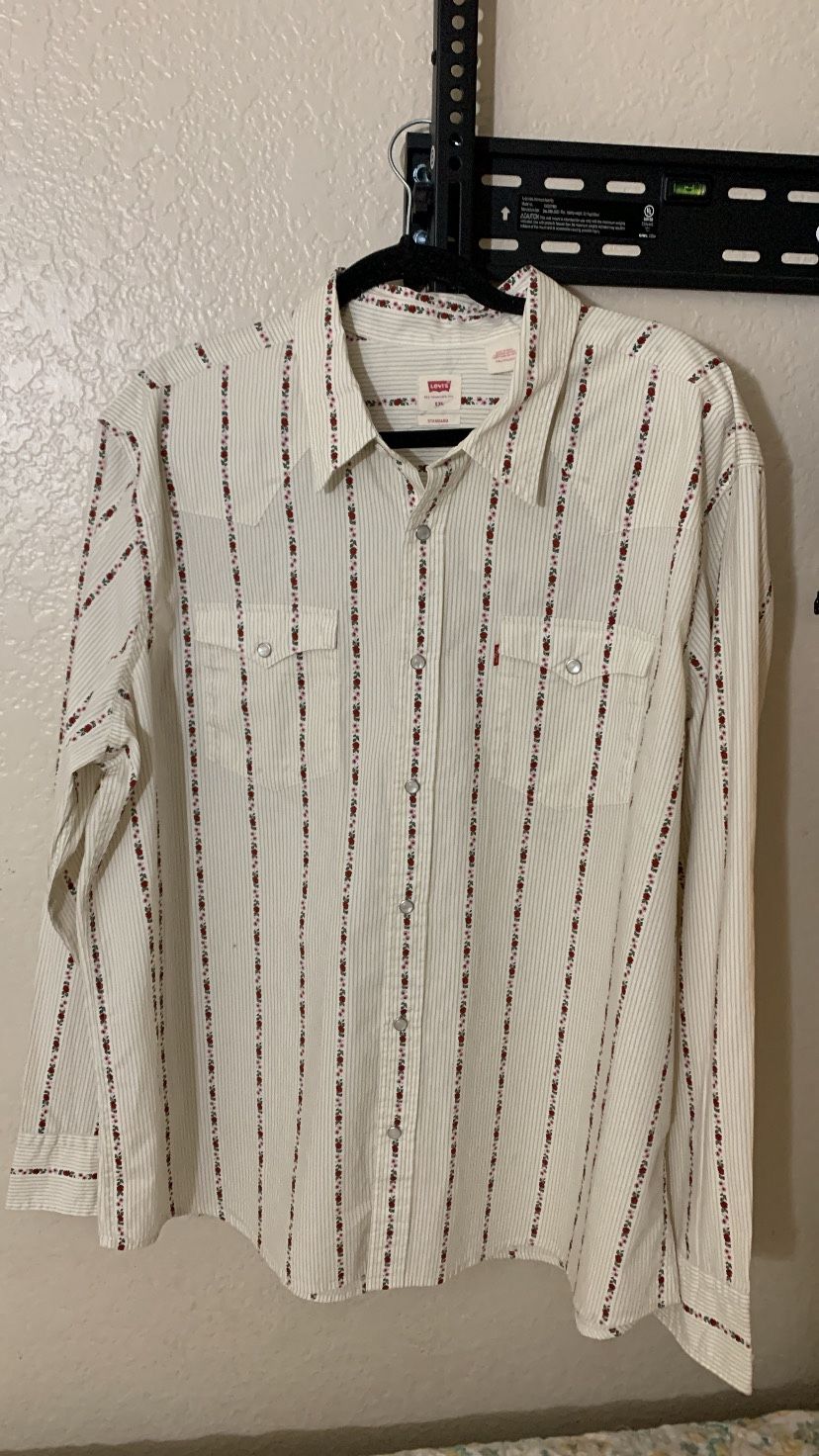 Men’s Levi’s XXL western button down