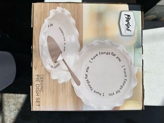 Ceramic dish set