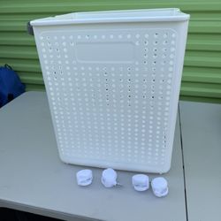 Rolling Laundry Basket / Storage Bin with Wheels