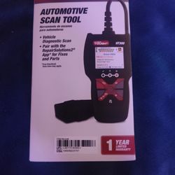 Hyper Tough HT500 Bluetooth Scan Tool, 1996 & Newer OBD2 Vehicles, Free Fix & Part Recommendations