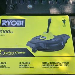 New in box ryobi surface cleaner