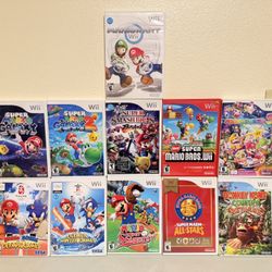Super Mario Games For The Nintendo Wii $10-$50