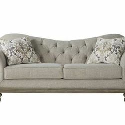 Kersten Upholstered Loveseat 66" for $400 - New in box