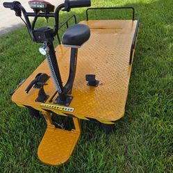 Electric freight cart