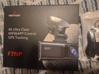 Red tiger 4K  front/rear dash cam