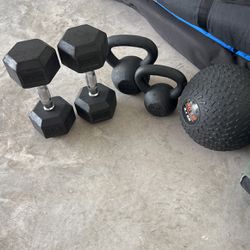 Weights, gym kettle bells, Firm on price 
