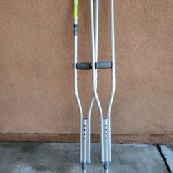 Pair Of Crutches
