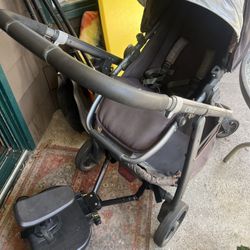 Uppababy Cruz Stroller With Universal Seat And Standing Board