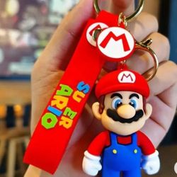 Red Mario Keychain
