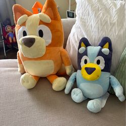 Bluey plushies