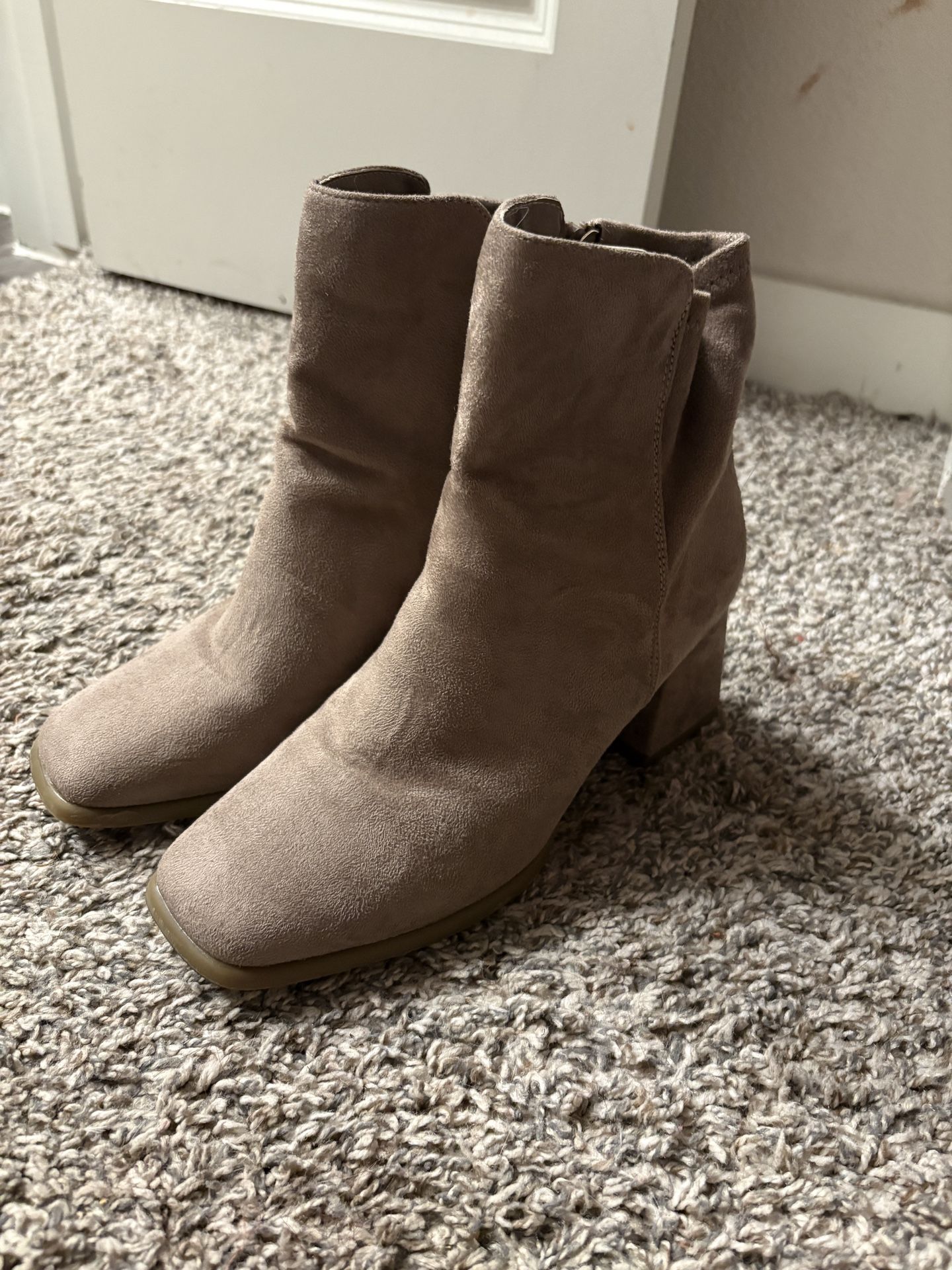Suede Boots