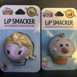 Disney Tsum Tsum Lip Smackers - Elsa & Olaf