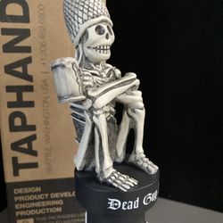 🌟 Nib Rogue Dead Guy Ale Skeleton Beer Tap Handle 