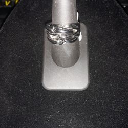 Stainless Steel Ring Sz 8