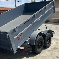 Dump Trailer 8x12x2 12000lb $6500 Cash /card