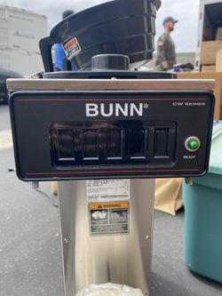 Bunn CW15-APS Pourover Coffee Brewer for Airpots, w/ 3 4/5 gal/hr Capacity, 120v