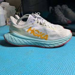 Hoka One One M Carbon X 2 Running Shoes Sneakers 1113526-WBOR – Size 10.5D