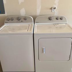 Whirlpool Washer and Dryer (delivery available)