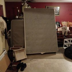 Double Size Bed And Box Spring 