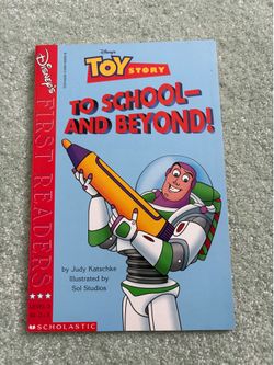 1st Print Toy Story To School And Beyond Disney First Readers Scholastic Mint