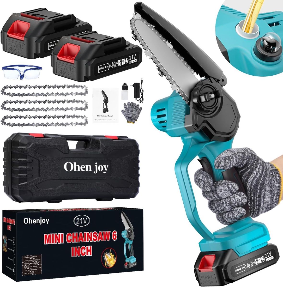 Brand New 6” Portable Electric Chainsaw