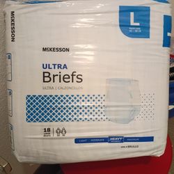 ULTRA BRIEFS-SIZE L - 18 LARGE BRIEFS