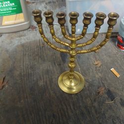  BrassHanukkah Menora