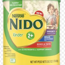 Nido Kinder 2+ Brand New 5 Cans 