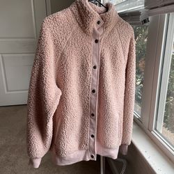 Large Size Women’s Winter jacket Light Pink $5