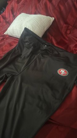 49ers flare leggings