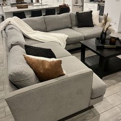 Couch Sofa Sectional L-shaped Living Spaces (delivery Available) 