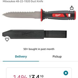 Milwaukee Insulation Knife 