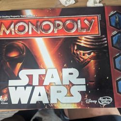 Star Wars Monopoly Complete